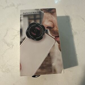 Phone Camera Lens,TODI 4K HD ‎ Wide Angle Lens, 15X Macro Lens,Clip-On New